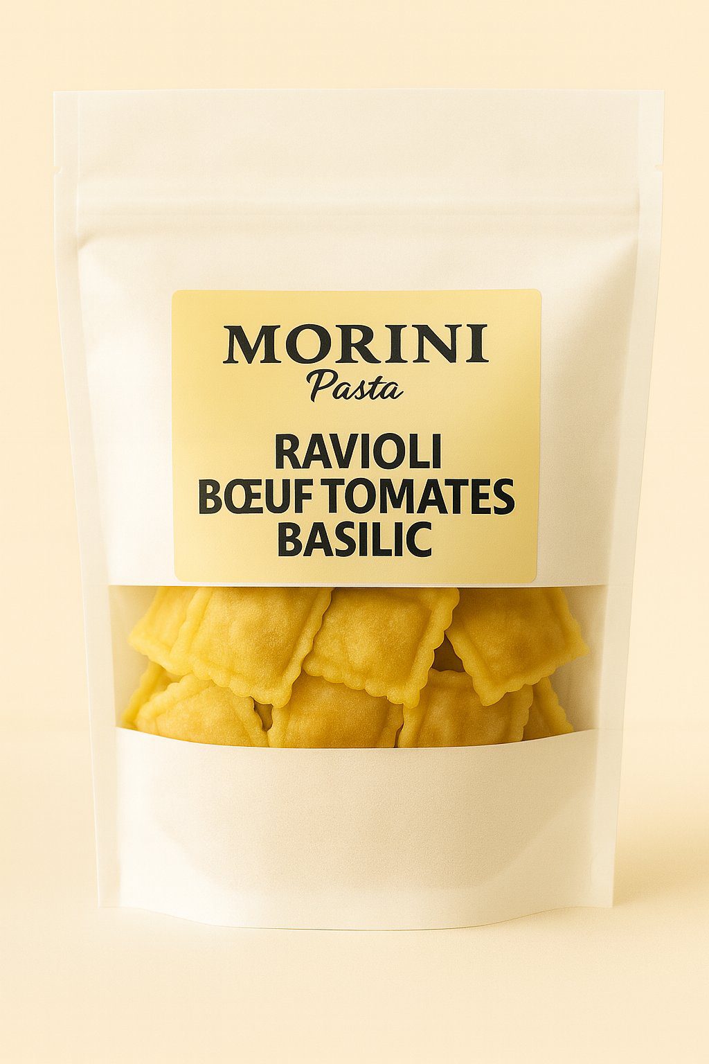 Ravioli Bœuf Tomates Basilic – Morini Pasta Ravioli bœuf tomates basilic Morini Pasta – pâtes fraîches artisanales
